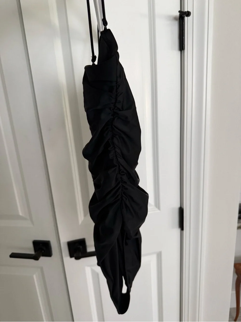 J. Crew Black Ruched Sweetheart One-Piece Swimsuit 12